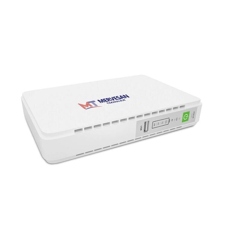 Mervesan MT-UPS-DC Mini DC UPS Kesintisiz Güç Kaynağı Portatif 8800mAh