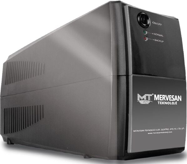 Mervesan 1200VA/720W 12V/7AHx2 Kesintisiz Güç Kaynağı MT-UPS-1200