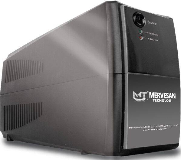 Mervesan 2000VA/1200W 12V/9AHx2 Kesintisiz Güç Kaynağı MT-UPS-2000