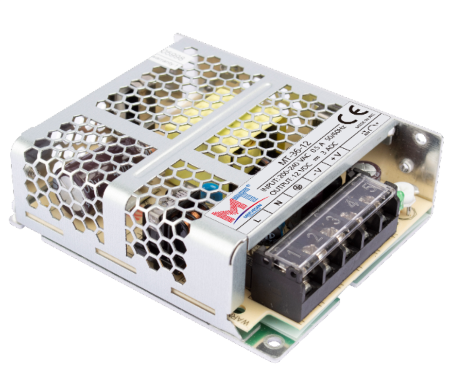 Mervesan 12V 3A 36W Metal Kasalı İç Mekan AC/DC SMPS Adaptör MT-36-12