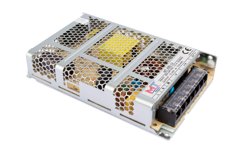 Mervesan MT-200-12 12V 16.5A 200W Metal Kasalı İç Mekan AC/DC SMPS Adaptör
