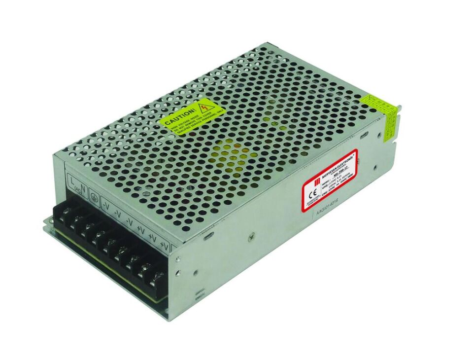 Mervesan MT-280-12 12V 23.4A 280W Metal Kasalı İç Mekan AC/DC SMPS Adaptör
