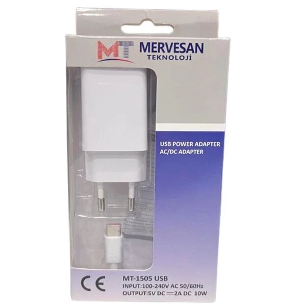 Mervesan MT-1505 USB-C 5V 2A 10W Type-C Şarj Aleti