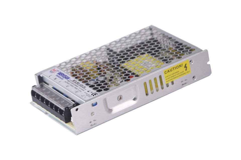 Mervesan MTLRS-120-24 120W 24V 5A Metal Kasalı İç Mekan AC/DC SMPS Adaptör