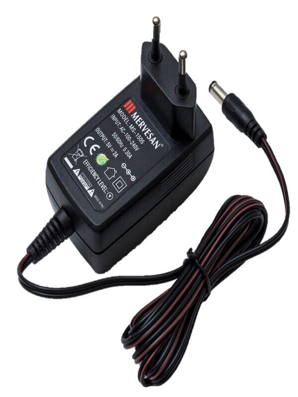 Mervesan MT-2524P 24V 1A 25W Priz Modeli Şarj Aleti AC/DC SMPS Adaptör