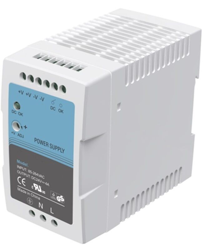 Mervesan MT-NDR-120-24 24V 5A 120W Slim Ray Montaj AC/DC SMPS Adaptör