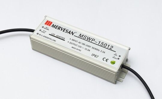 Mervesan MSWP-1505 IP67 5V 30A 150W Sabit Voltaj AC/DC SMPS Adaptör