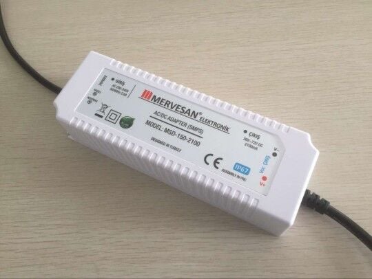 Mervesan MTD-60-1750 1750mA 60W 9-34V IP67 Sabit Akım AC/DC SMPS LED Driver