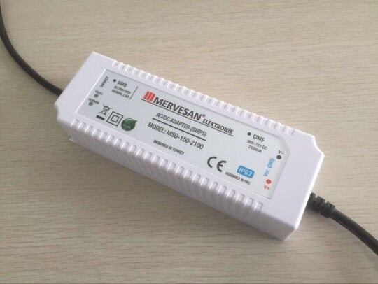 Mervesan MTD-60-1750 1750mA 60W 9-34V IP67 Sabit Akım AC/DC SMPS LED Driver