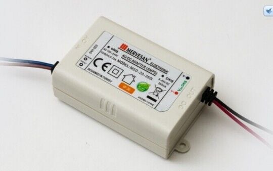 Mervesan MTD-350i 2-12V 350mA 4.2W IP30 Plastik Kasalı Sabit Akım SMPS LED Driver