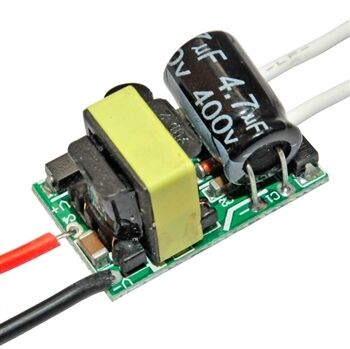 Mervesan MRW-AC-3 W 300mA 85-260VAC 3-12V 3W Sabit Akım Açık PCB Tip SMPS LED Driver