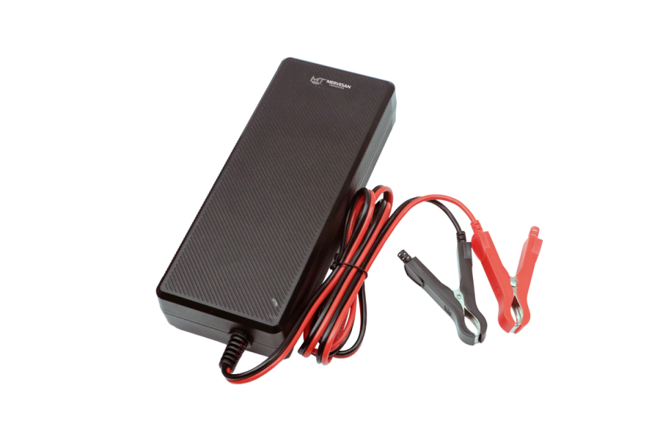 Mervesan MT-150-12C 150W 10A 13.8-14.2V AC/DC SMPS Kurşun Asit Kuru Tip Akü Şarj Cihazı