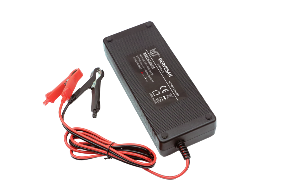 Mervesan MT-280-12C 280W 20A 13.8-14.2V AC/DC SMPS Kurşun Asit Kuru Tip Akü Şarj Cihazı