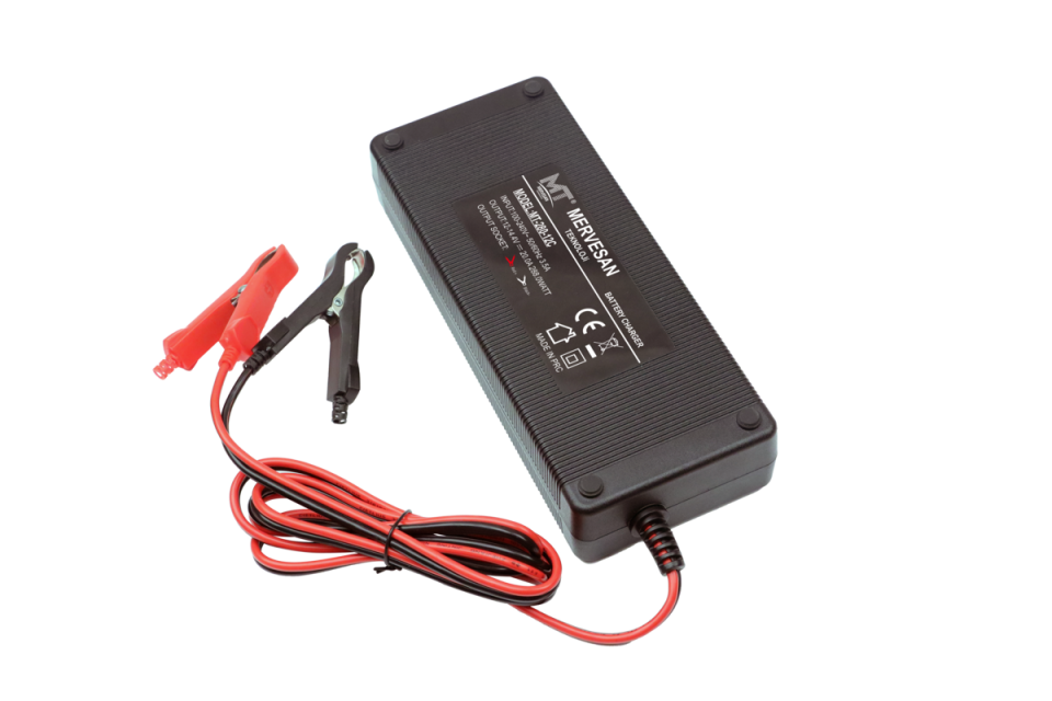 Mervesan MT-280-24C 280W 10A 27.6-28.4V AC/DC SMPS Kurşun Asit Kuru Tip Akü Şarj Cihazı