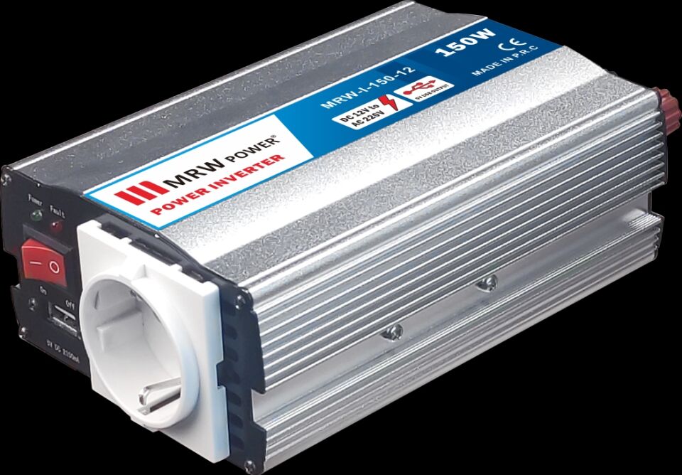 Mervesan MRW-I-150-12 150W 12V 220VAC Modifiye Sinüs Power İnvertör