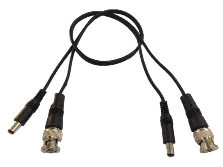 Mervesan MRW-BNC/DC Ara 50cm BNC Konnektör ve DC Power Jak Konnektör 2.1mm