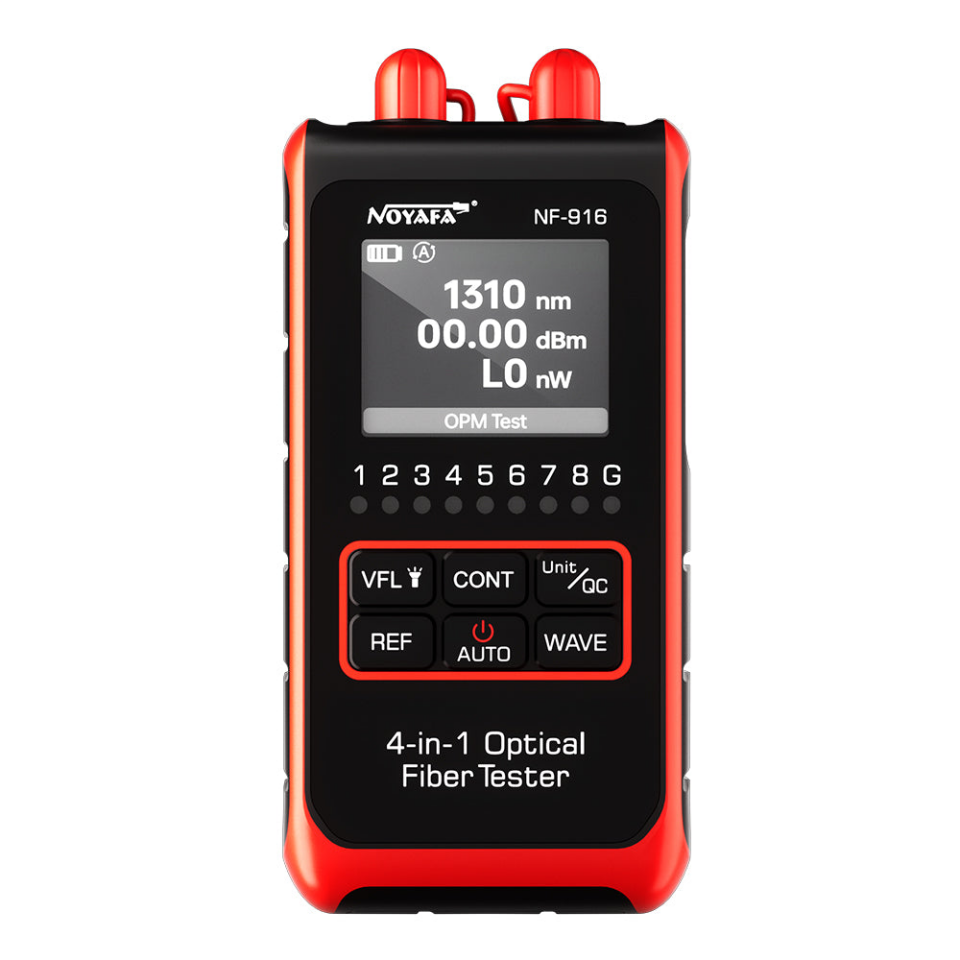 NOYAFA NF-916 Lazer Mesafe Ölçer Fiber Kablo Test Cihazı