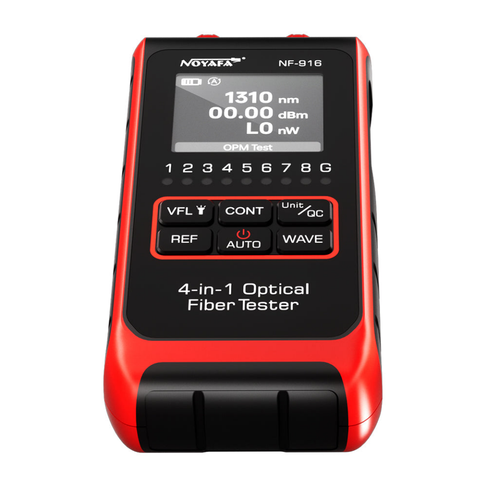 NOYAFA NF-916 Lazer Mesafe Ölçer Fiber Kablo Test Cihazı
