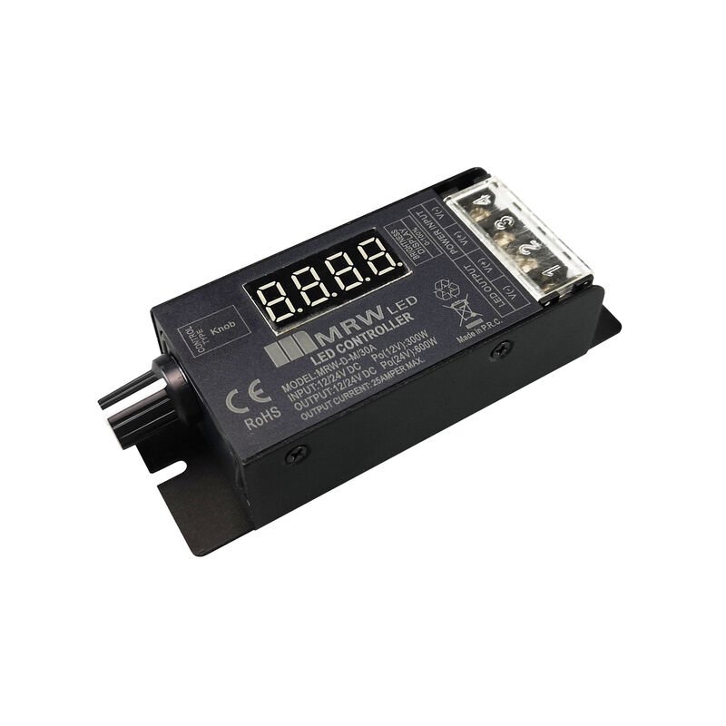 Mervesan MRW-D-M/30A 30A 12/24V Şerit LED Kumandası Manuel LED Dimmer
