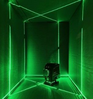 UNI-T LM575LD Lazer Hizalama Kutu Yeşil 3D 12
