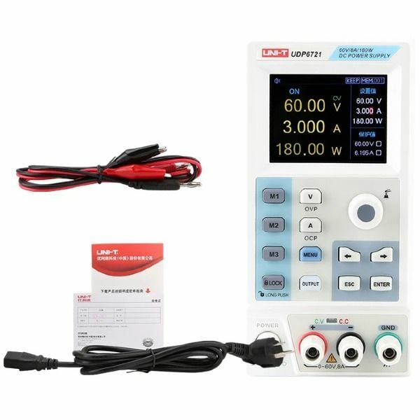 Unit UDP6721 60V 8A Endüstriyel Programlanabilir Anahtarlamalı DC Güç Kaynağı