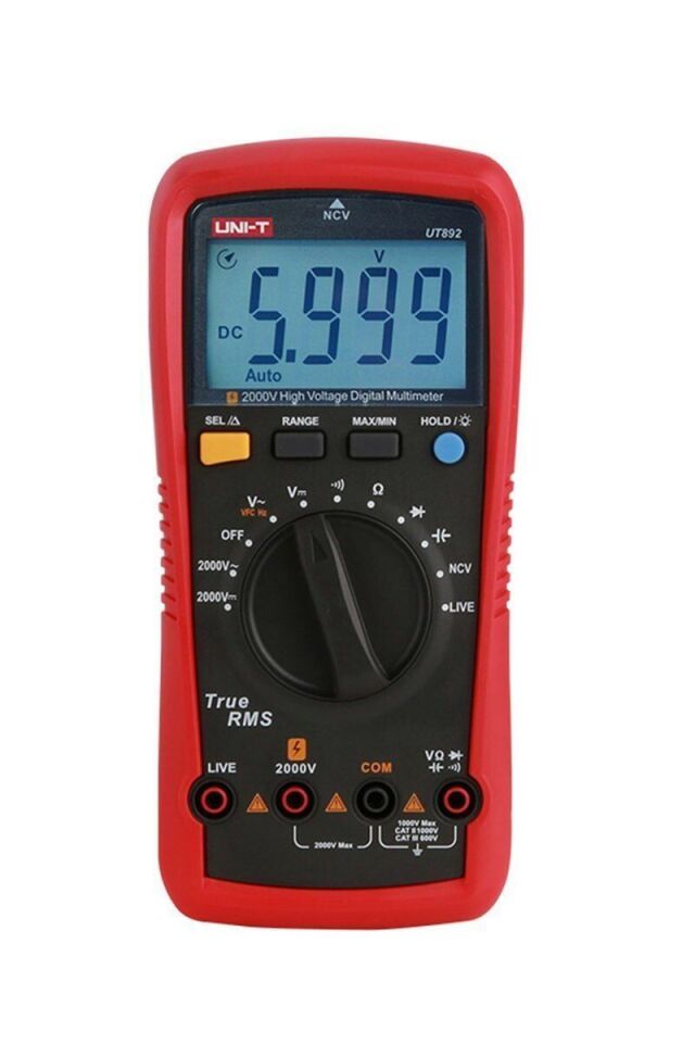 Unit UT892 2000V Dijital Multimetre