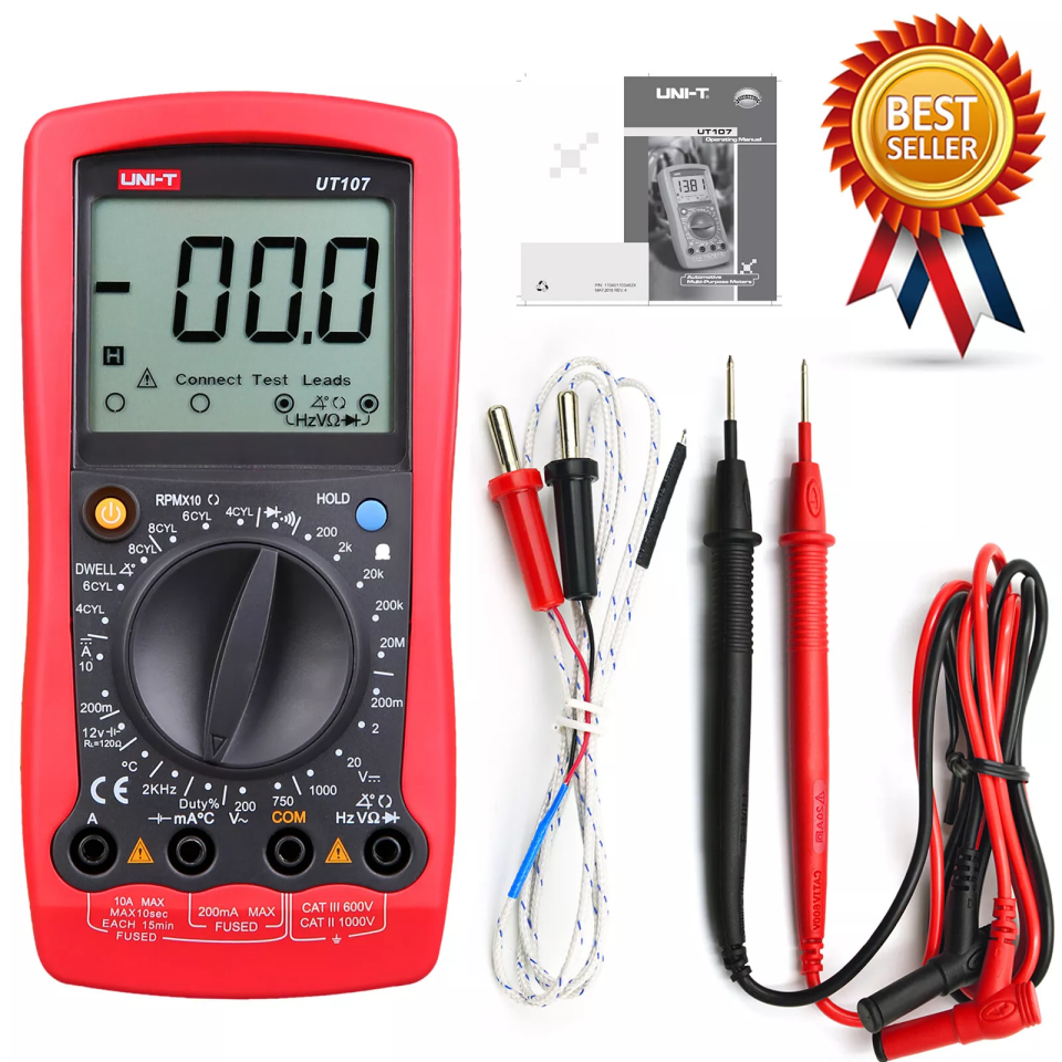 Unit UT107+ Otomotiv Multimetre