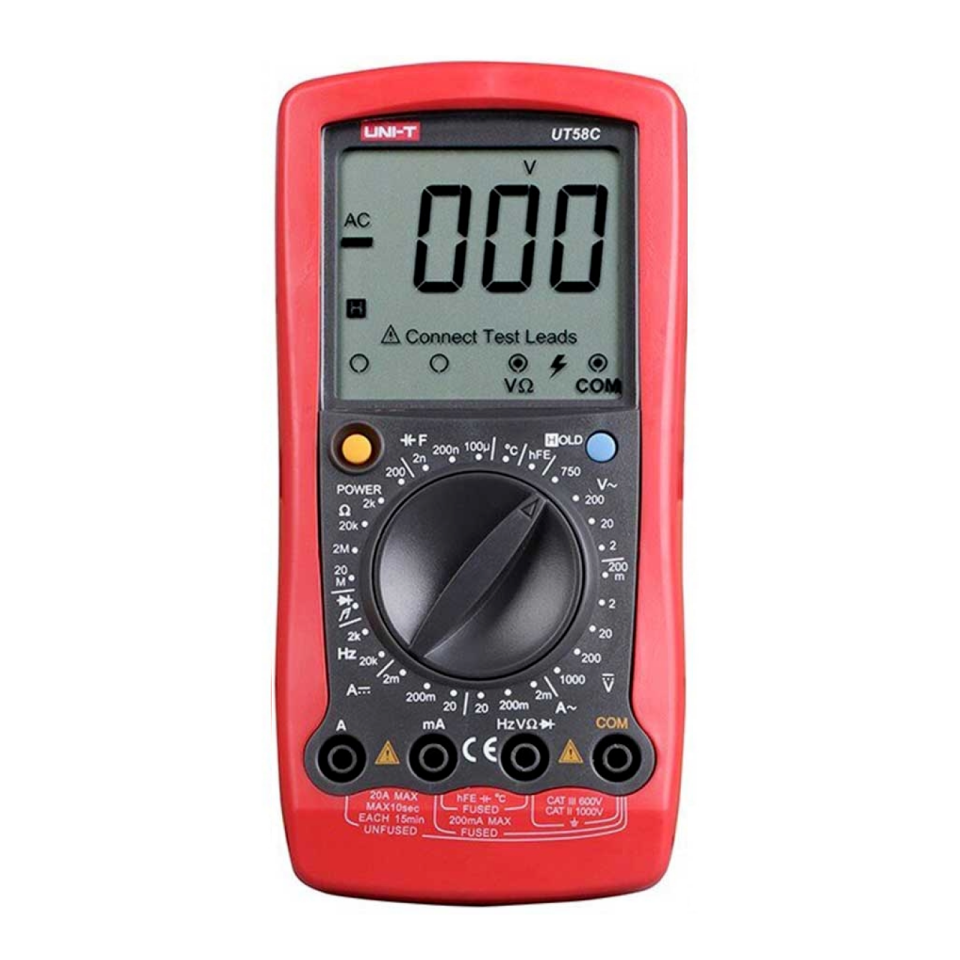 Unit UT58C Dijital Multimetre Ölçü Aleti
