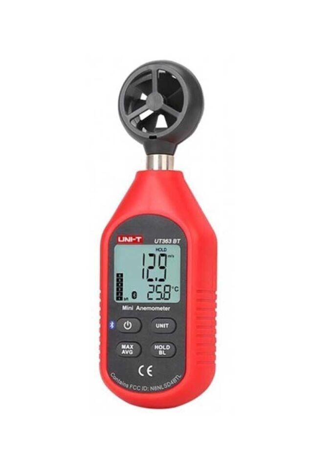 Unit UT363BT Bluetooth Bağlantılı Mini Rüzgar Ölçer