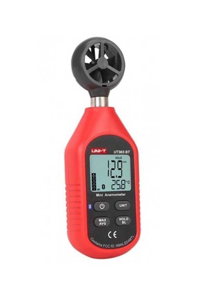 Unit UT363BT Bluetooth Bağlantılı Mini Rüzgar Ölçer