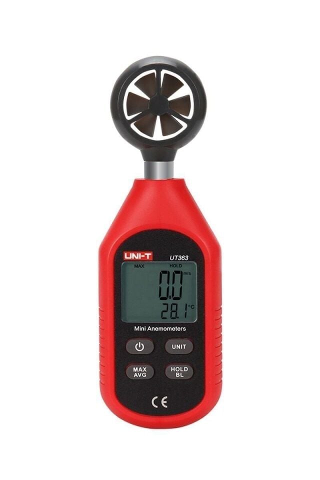Unit UT363 Mini Dijital Rüzgar Hızı Ölçer Anemometre