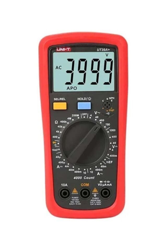 Unit UT39A+ Dijital Multimetre Ölçü Aleti