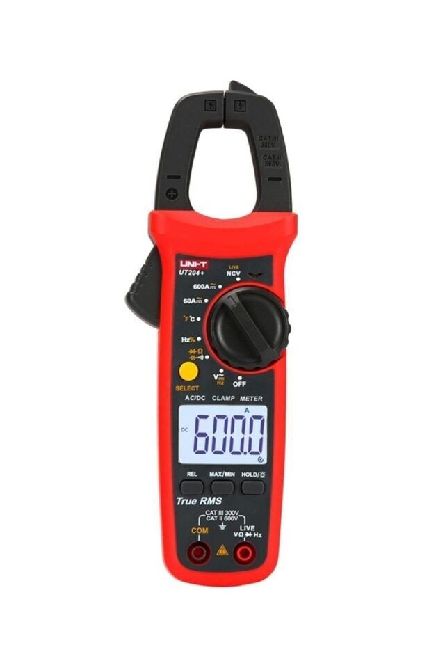 UT 204+ 400-600A AC/DC True RMS Pens ampermetre
