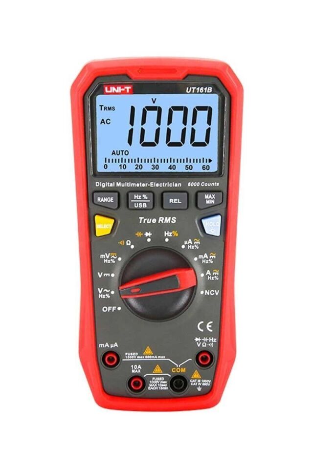 UNI-T UT161B 1000V True RMS Dijital Multimetre