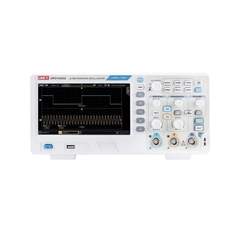 UNI-T UPO1102CS 00 MHZ 2 Kanal Dijital Osiloskop