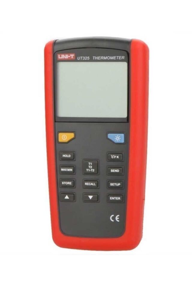Unit UT325 Çift Girişli Profesyonel Termometre