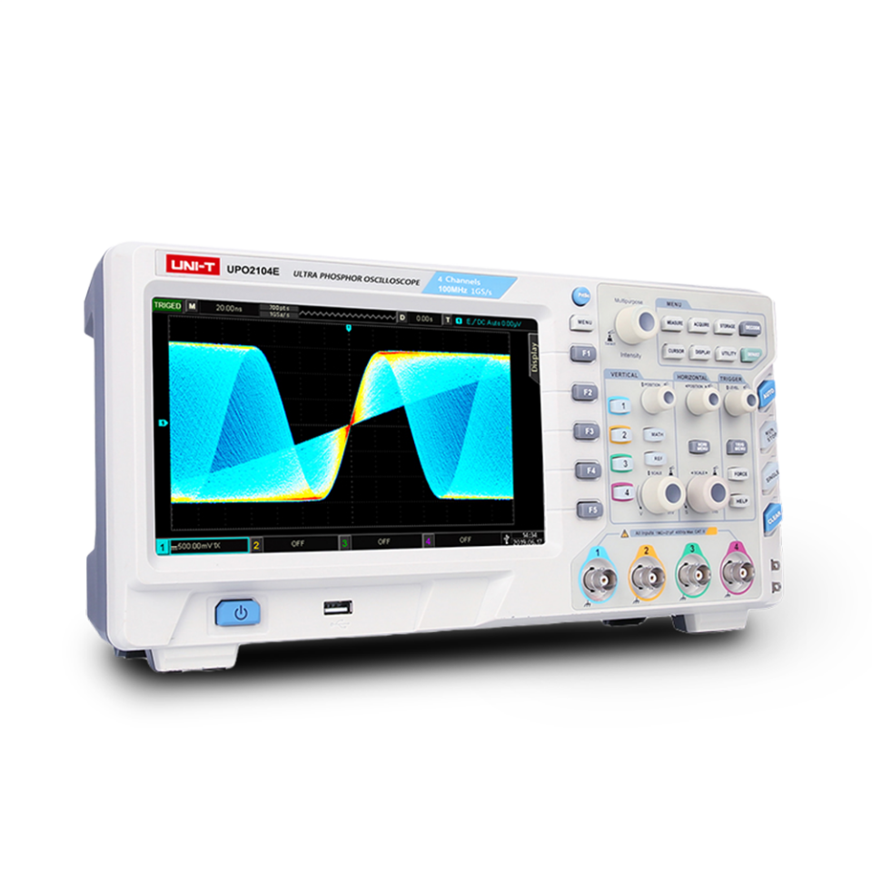 UNI-T UPO2104E 100MHz 4 Kanal Dijital Depolamalı Osiloskop