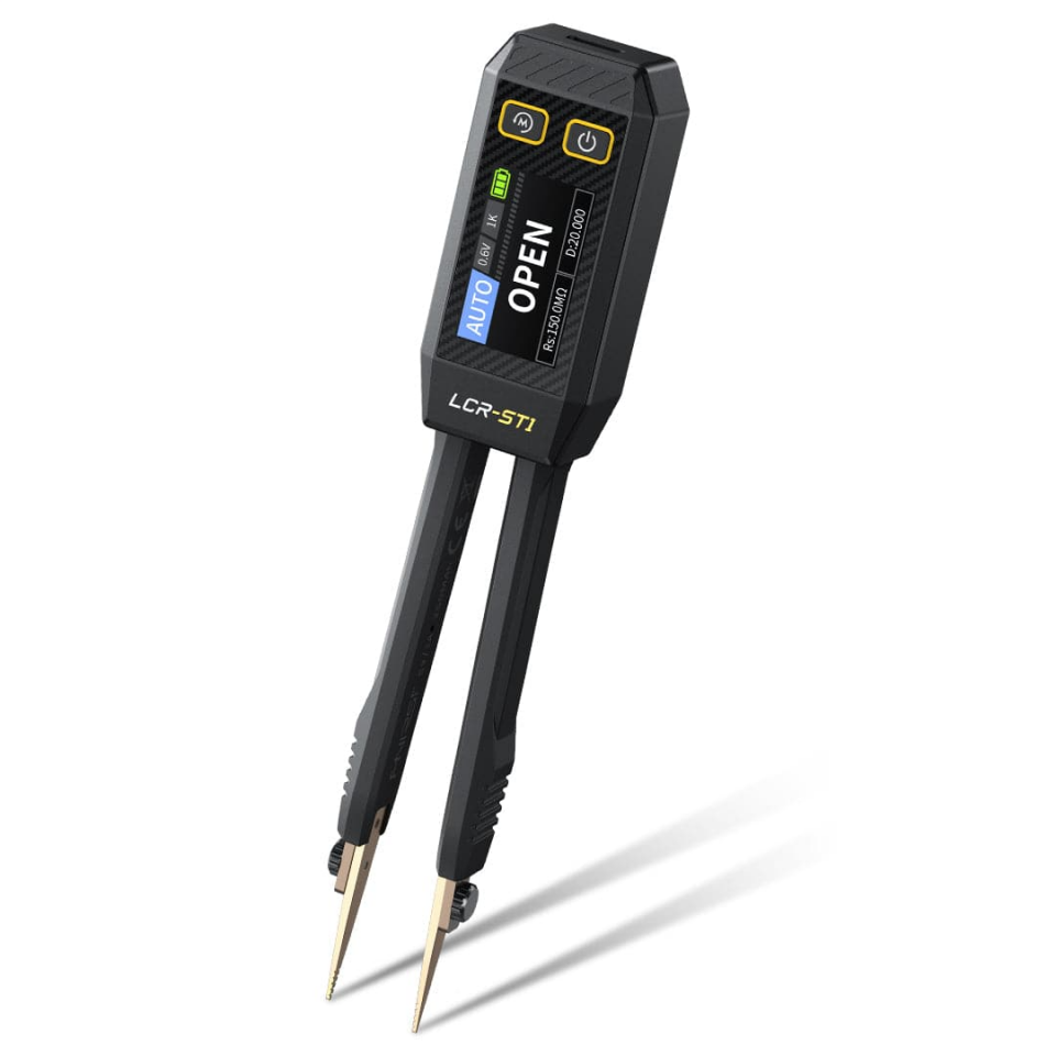 Fnirsi LCR-ST1 Mini Akıllı Dijital Cımbız LCR SMD ESR Transistör Test Cihazı