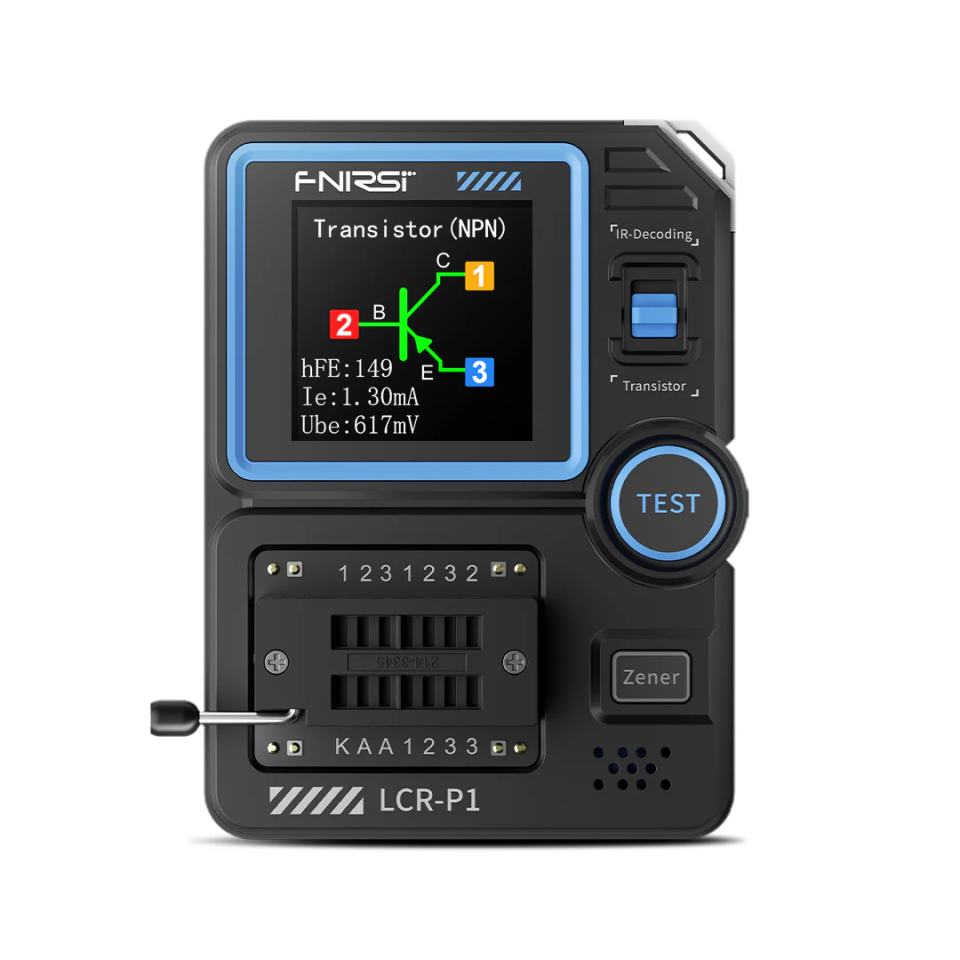 Fnirsi LCR-P1 Çok Fonksiyonlu Transistör  Test Cihazı