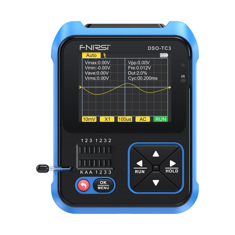 Fnirsi DSO-TC3 El Tipi Dijital Osiloskop Transistör Test Cihazı